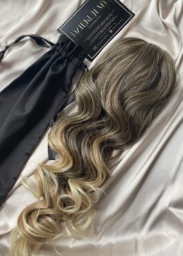 Kucyk doczepiany na ściągacz ombre.