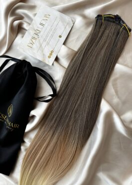 Włosy doczepiane Clip In Ombre 60cm