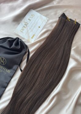 Włosy doczepiane Clip In Hazel Brown 60cm