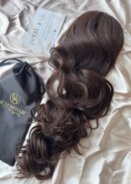 Kucyk Madelain Chocolate Brown 70cm
