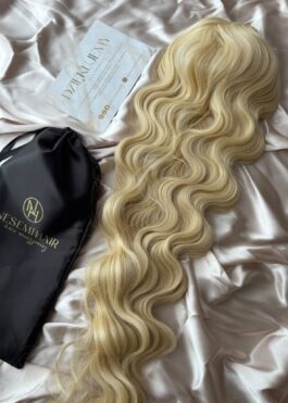 Kucyk Chloe Light Blonde 70cm