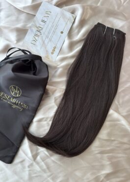Włosy doczepiane Clip In Dark Brown 40cm